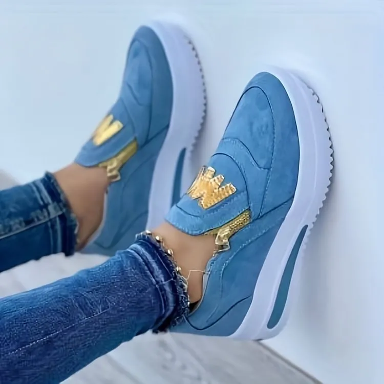 2025 Hot SaleWomen's Casual Platform Slip-on Orthopedic Sneakers