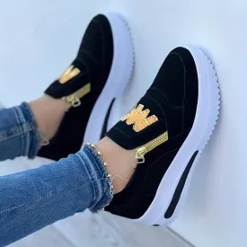 2025 Hot SaleWomen's Casual Platform Slip-on Orthopedic Sneakers