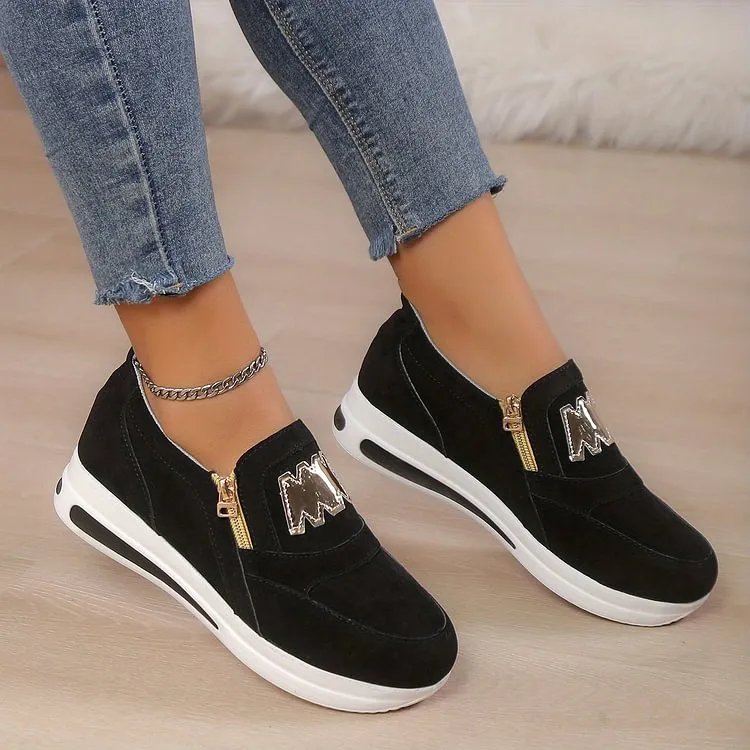 2025 Hot SaleWomen's Casual Platform Slip-on Orthopedic Sneakers
