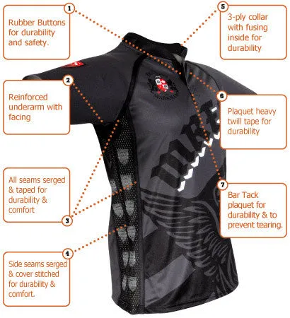 Dynamic Team Sports Cardiff Custom Sublimated Rugby Jersey