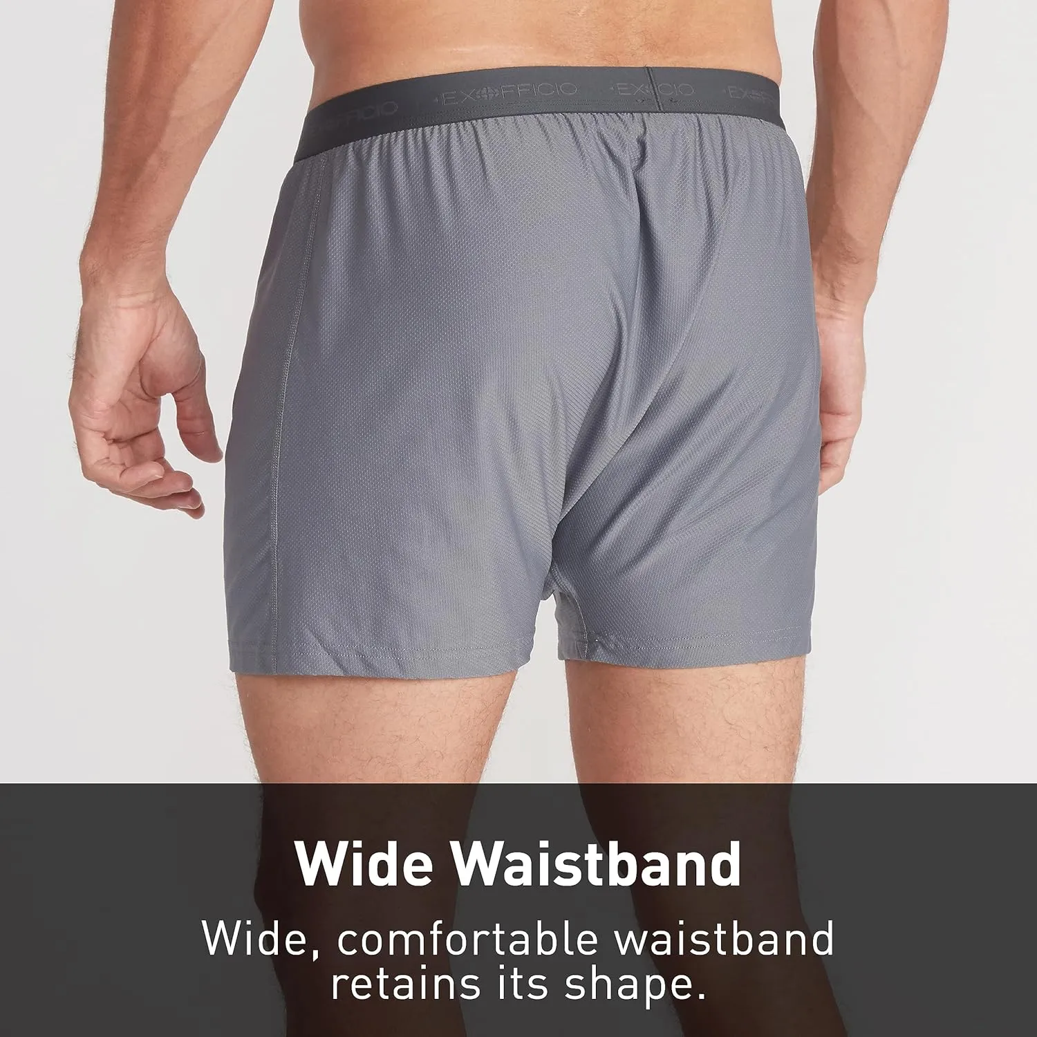 ExOfficio Men's Give-N-Go 2.0 Boxer - Breathable Durable Easy Care Travel Underwear