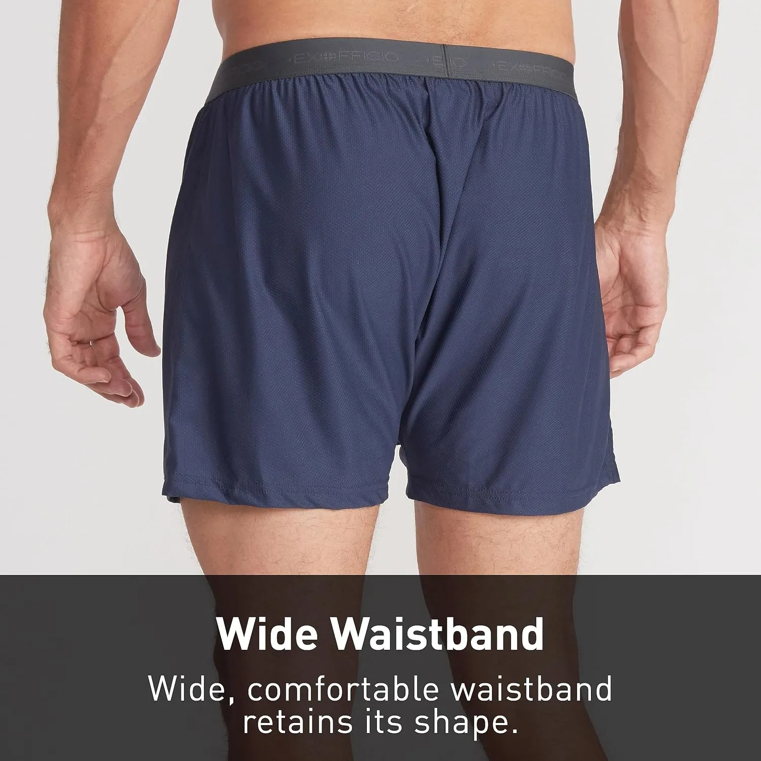 ExOfficio Men's Give-N-Go 2.0 Boxer - Breathable Durable Easy Care Travel Underwear