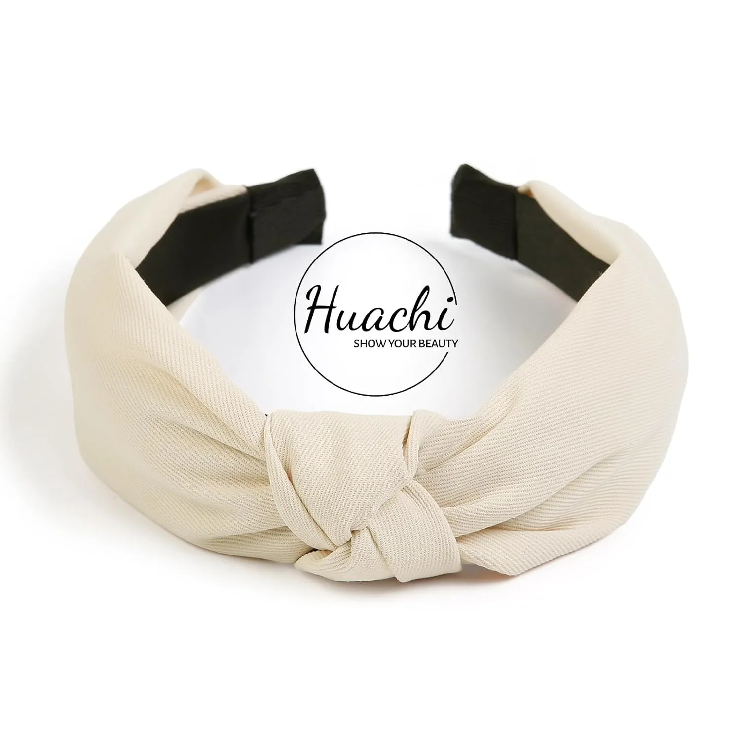 Knotted Headbands for Women Trendy Non Slip Womens Headbands with Knot, Wide Thick Head Bands for Women, Fashion Top Knot Headband for Girls Hair Accessories