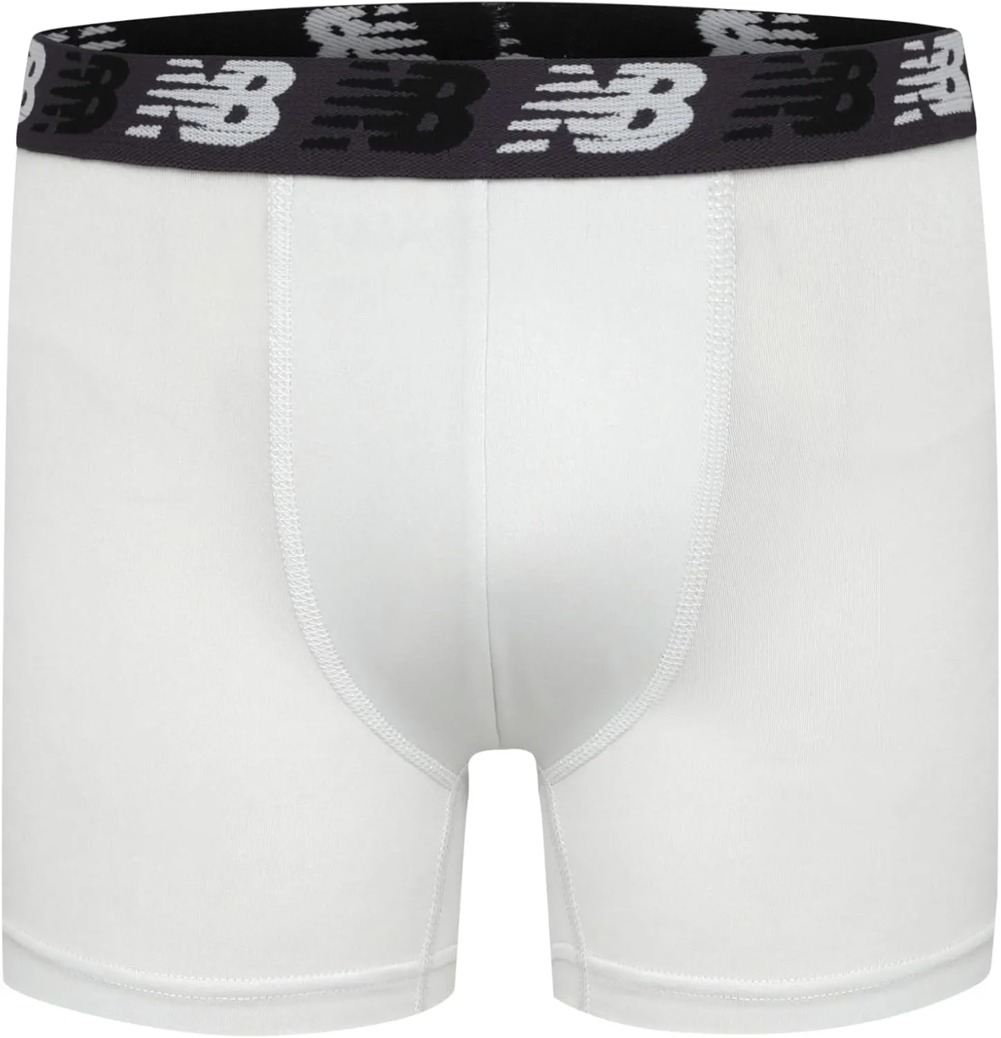 New Balance Boys' 3.5" Underwear, Performance Boxer Briefs (4 Pack)