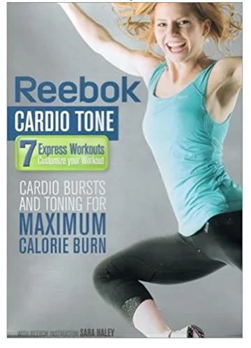 Reebok Cardio Tone DVD - 7 Express Workouts - Sara Haley - Region 0 worldwide by Sara Haley