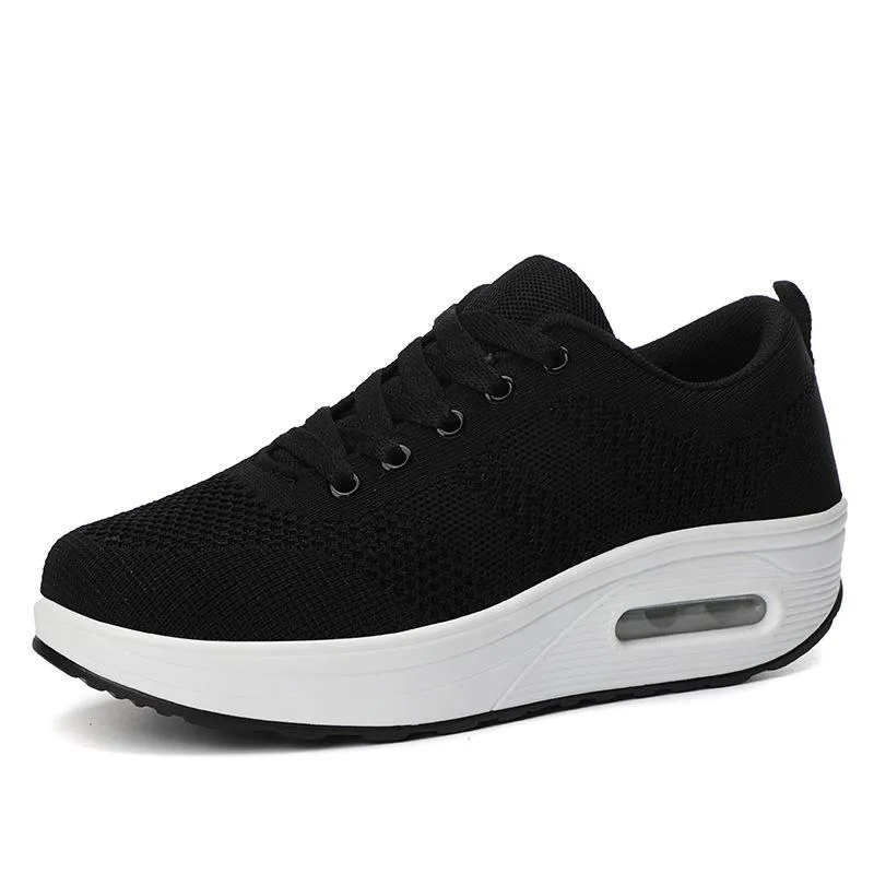 Slip-on light air flying woven mesh orthopedic Sneakers