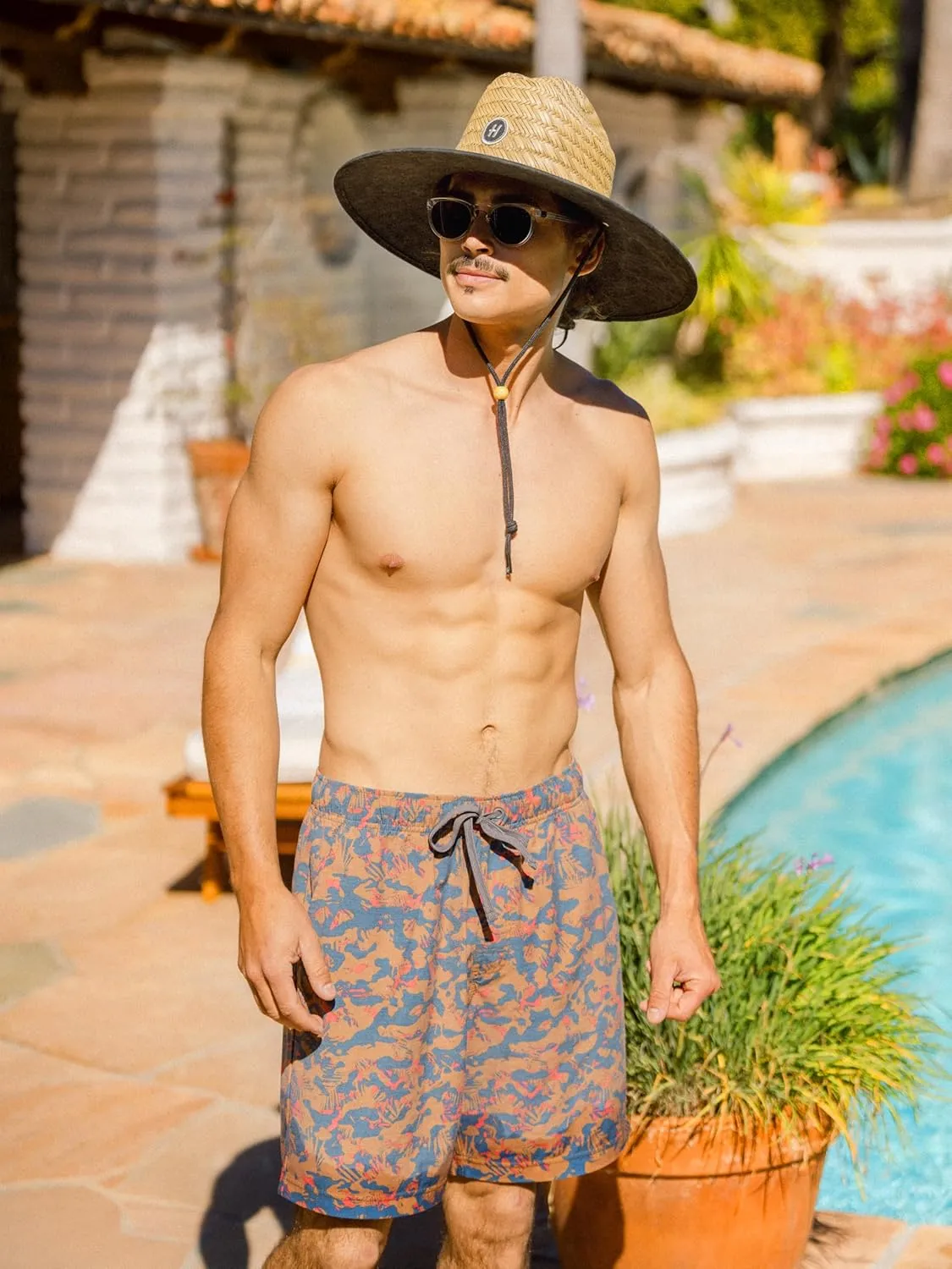 Straw Hat for Men & Women | Lifeguard Hat, Beach Hat & Sun Hat | UPF 50  Wide Brim for Sun Protection | One Size | Hemlock