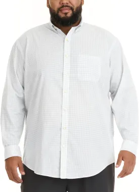 Van Heusen Men's Big and Tall Wrinkle Free Long Sleeve Button Down Shirt